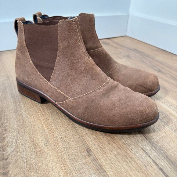 Naot Ruzgar Chelsea Boot Brown Suede Cabincore EU 40 - Picture 2 of 10